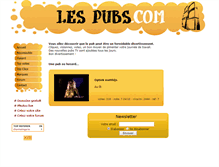 Tablet Screenshot of lespubs.com